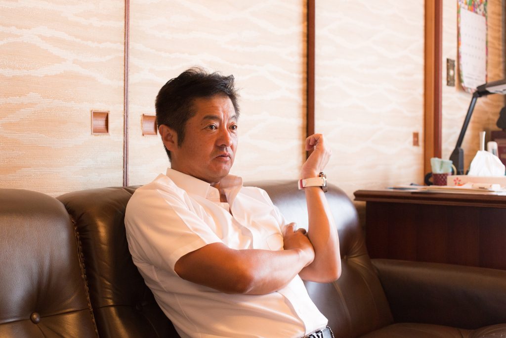 いろいろなお話をしてくれた康光さん