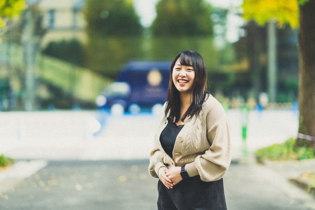 「大正大学」卒業生の石橋郁乃さん