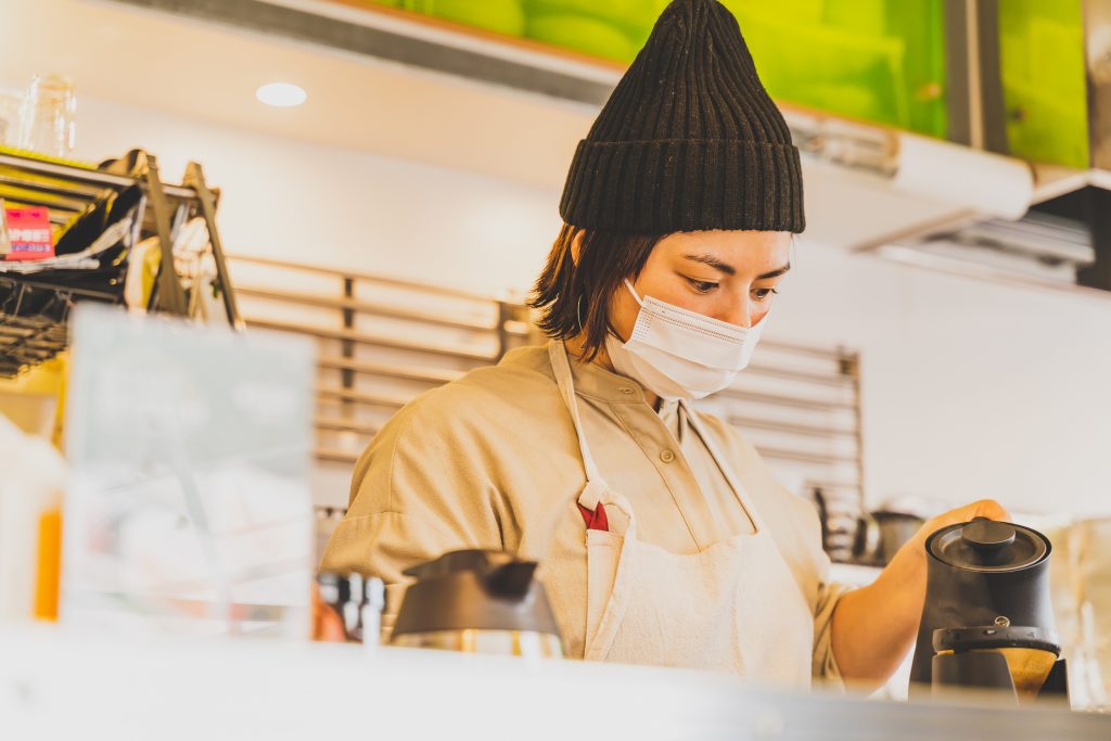 ゆっちによる「YUCCHI COFFEE」(写真は出張オープンの様子)