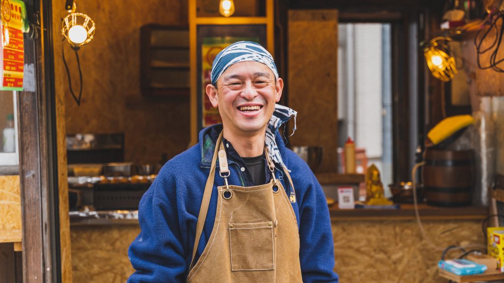 「TAKOYAKI247」代表の仁科吉裕さん