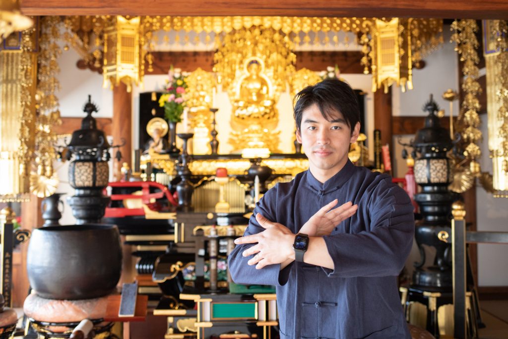 演武を披露する茂木さん