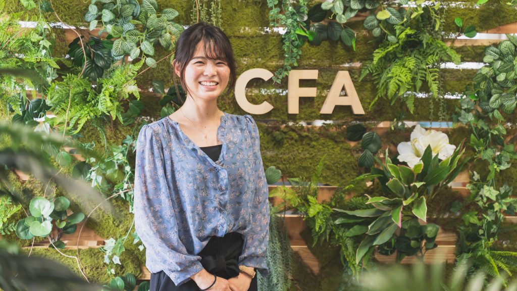 「Chance For All」学生チームの松尾郁実さん