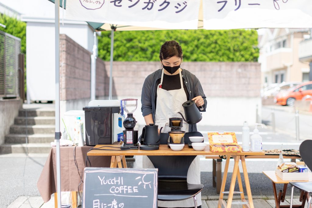 YUCCHI COFFEEの様子