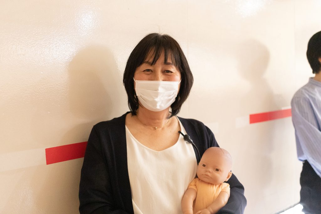 「誕生学プログラム」の講師を担当した平岩由子さん