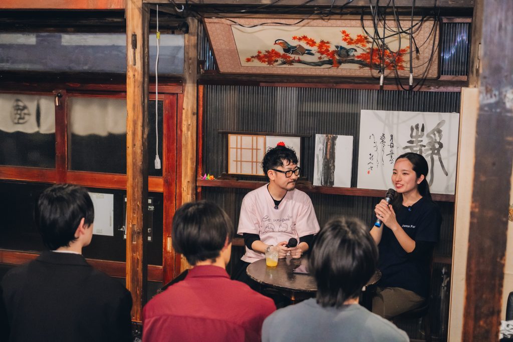 イベントについて話す廣瀬さん
