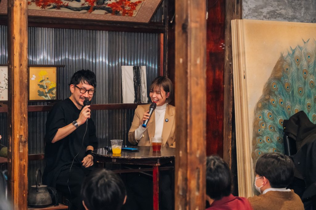 「私は運がいいんです」と話す中川さん