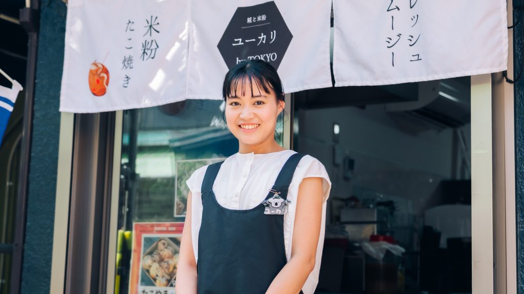 「糀と米粉ユーカリbyTOKYO」経営者の篠岡葉奈さん