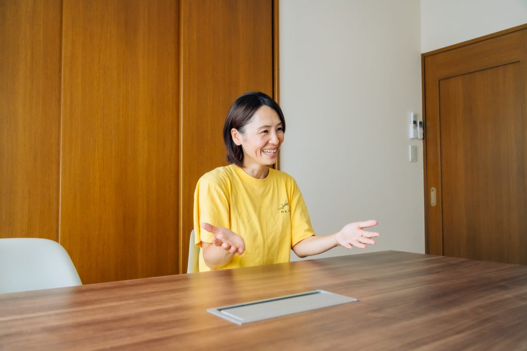 「ハレノヒのお部屋」 を、地域を、頼ってほしいと話す鈴木さん