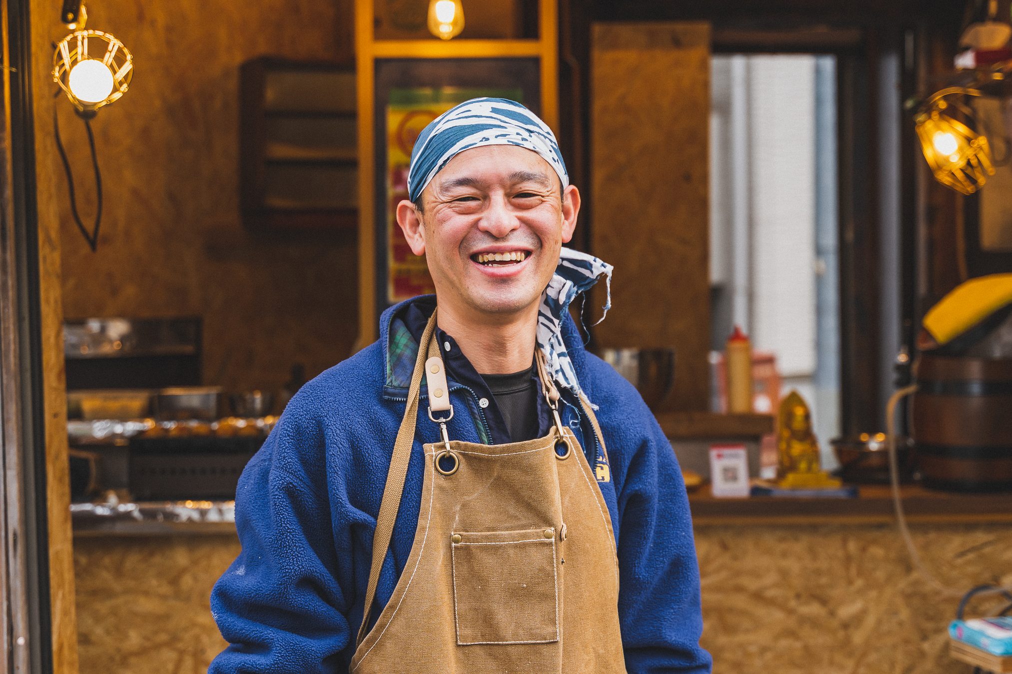 「TAKOYAKI247」の仁科吉裕さん