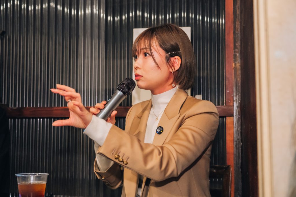 コロナ禍のことを話す中川さん