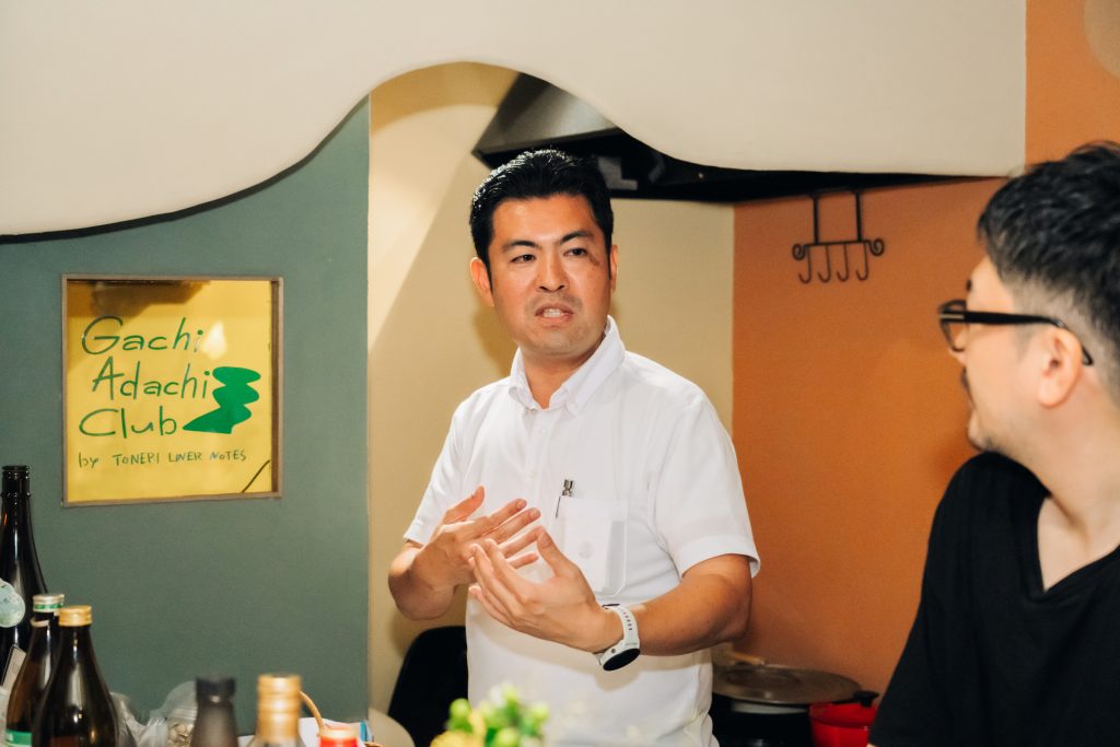 「村越不動産」代表取締役の葛生貴昭さん