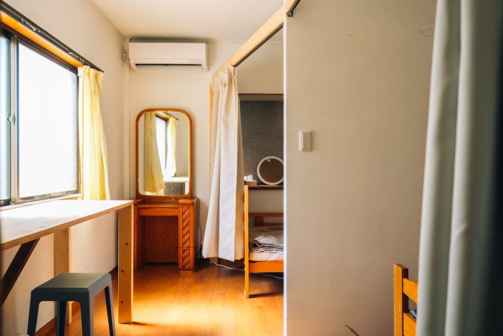 「らんたん寮」2階の「滞在スペース」