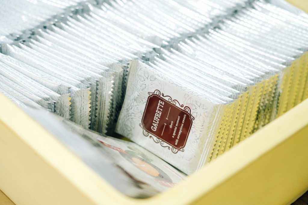 「マルマサ製菓」のゴフレット