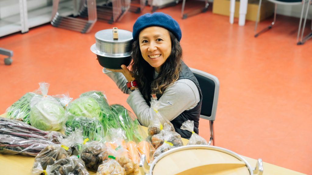 まんまのおかって」主宰の清水亜弓さん