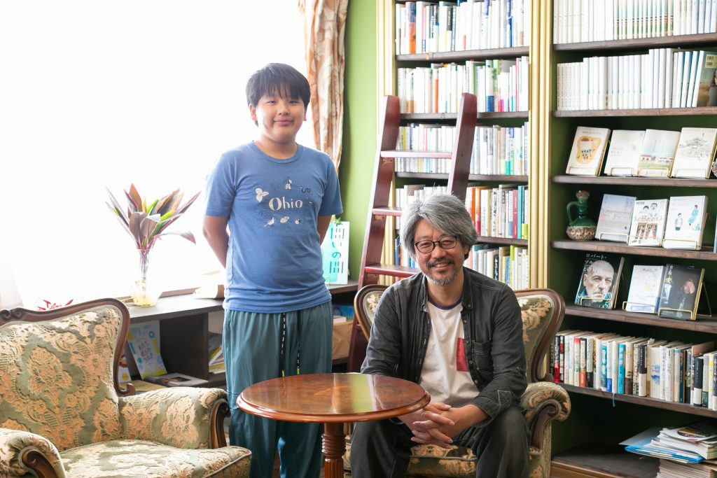 ひさしくん(左)と山口まことさん(右)