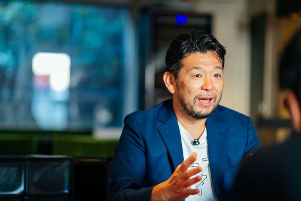 取材時の米本さん