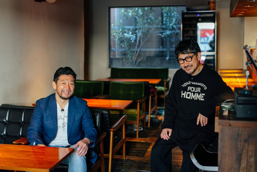 米本さんと大島