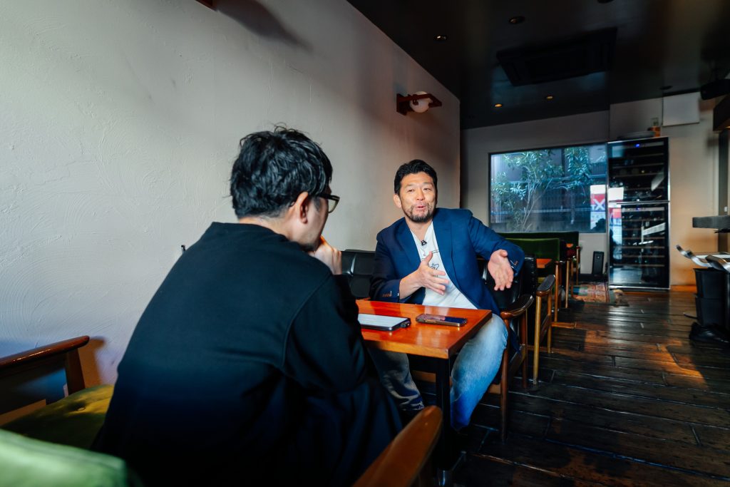 米本さんと大島