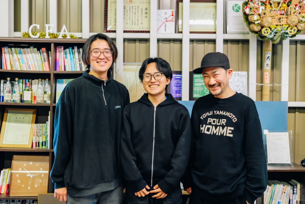 「CFA学生チーム」と「Gachi  Adachi Club」オーナーの大島