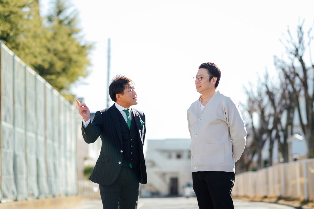 大越さんと橋本さんは学生時代からの友人