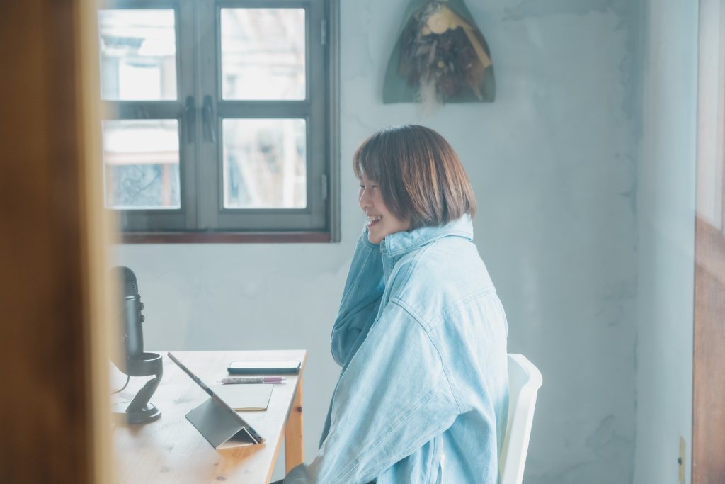 「にぎりむすび」女将の山本亜紀子さん
